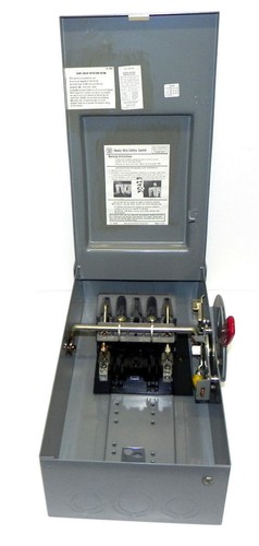 Used NIB WESTINGHOUSE RHU261 HEAVY DUTY SAFETY SWITCH 30AMP
