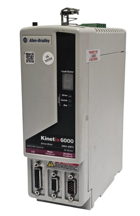 Used ALLEN BRADLEY 2094-AMP5 /A KINETIX 6000 AXIS MODULE 2094AMP5 SER. A