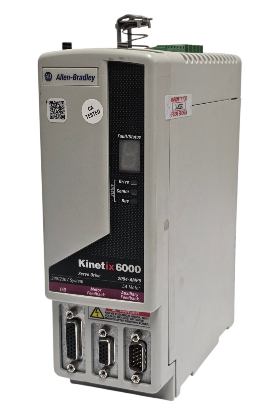 Used ALLEN BRADLEY 2094-AMP5 /A KINETIX 6000 AXIS MODULE 2094AMP5 SER. A