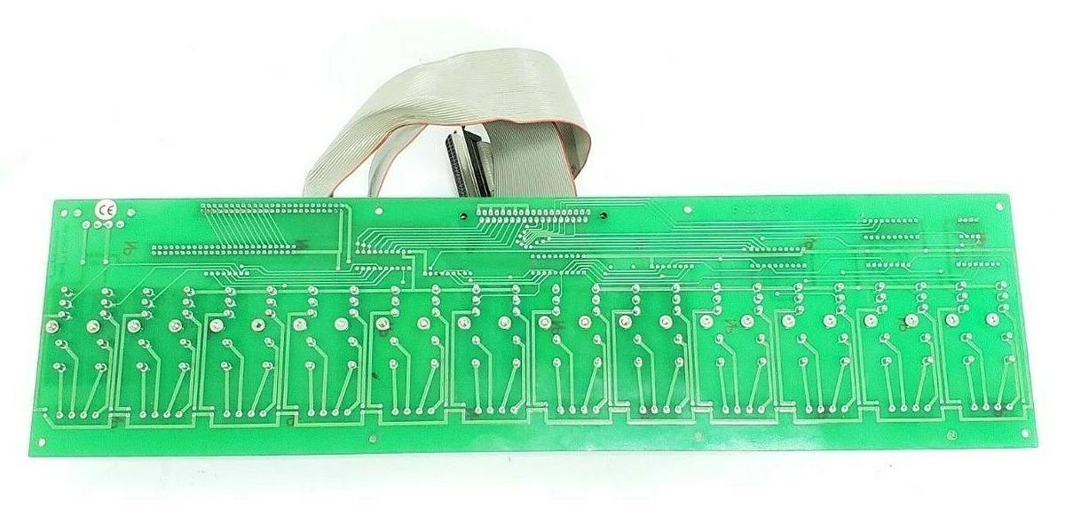 Used COMPUTER BOARDS INC. CK-66-0019 RELAY BOARD COLOR CODED W/ IDC5 IAC24 ODC5 OAC24