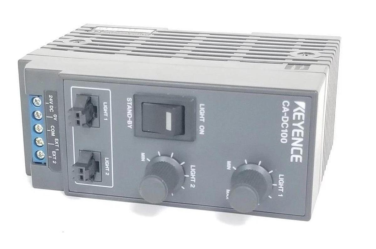 Used KEYENCE CA-DC100 LIGHT CONTROLLER 4151149, CADC100