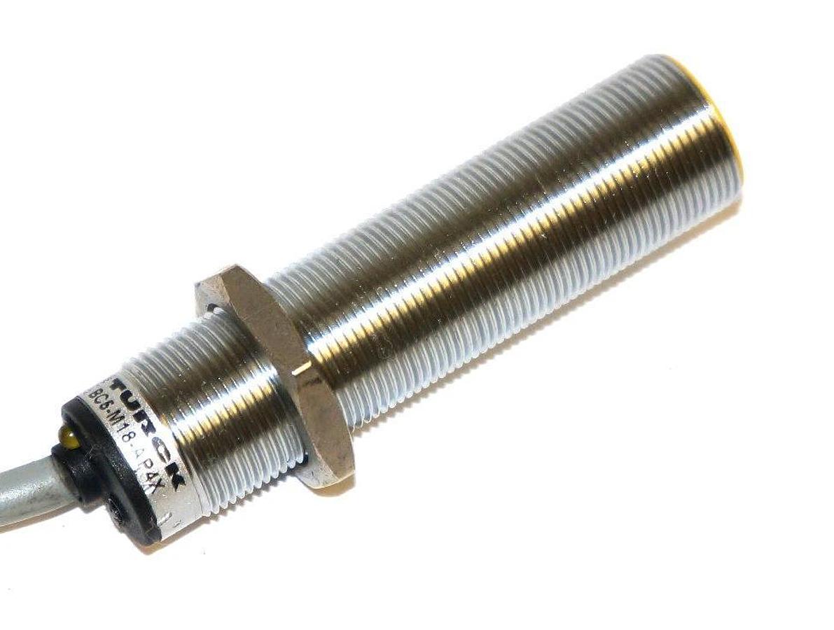 Used TURCK BC 5-M18-AP4X-0.2M-RS 4T CAPACITIVE SENSOR M2504090, BC5-M18-AP4X