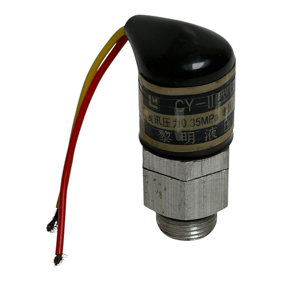Leemin CY-II Hydraulic Pressure Indicator Switch 0.35MPa 220V - New Surplus
