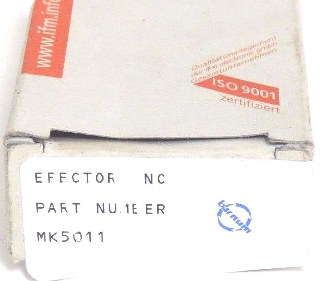 Used NIB IFM EFECTOR MK5011 MAGNETIC SWITCH 10/30VDC, MKP3000-BPKG/US