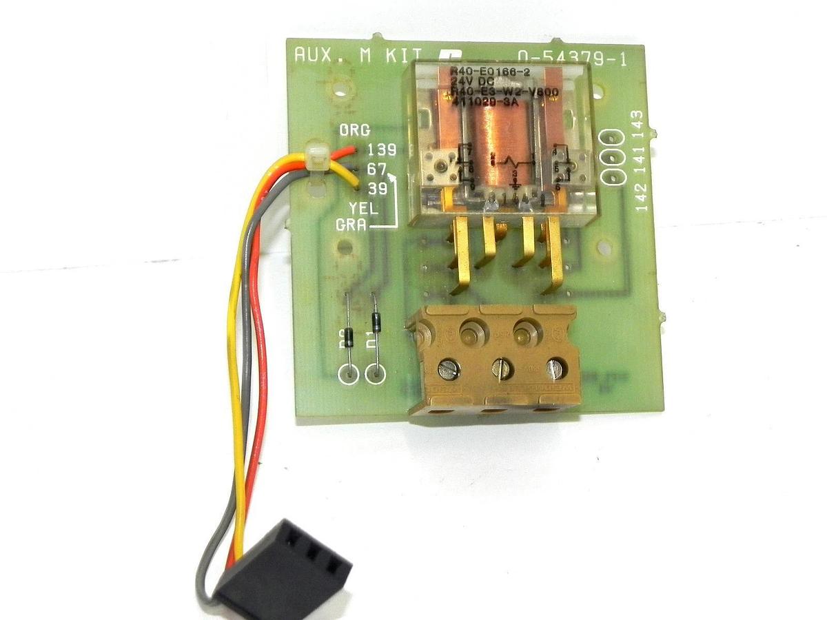 Used RELIANCE ELECTRIC 0-54379-1 PC BOARD AUXILIARY M KIT 054379