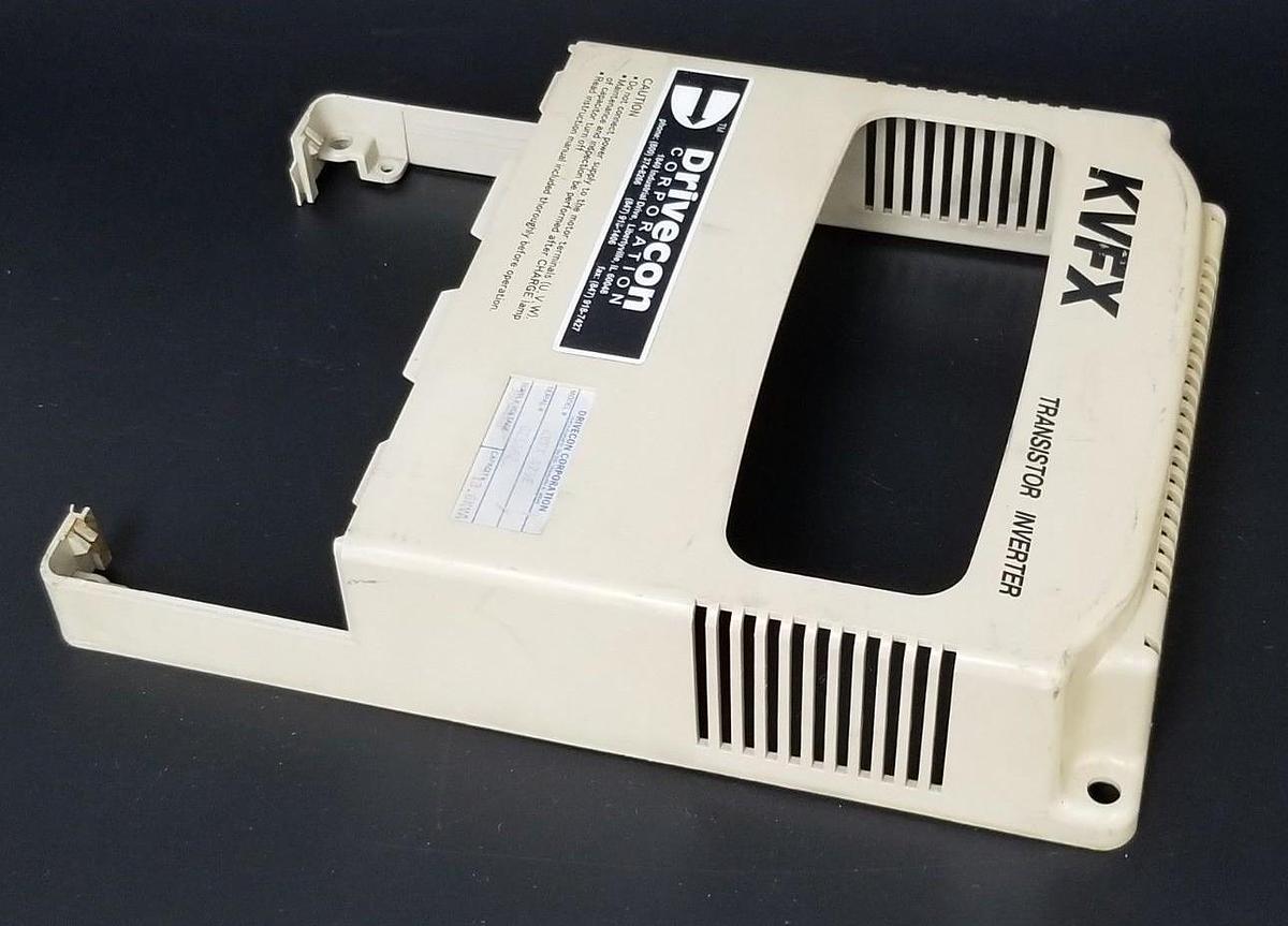 Used DRIVECON KVFX-475-E TRANSISTOR INVERTER DRIVE KVFX475E (COVER ONLY)