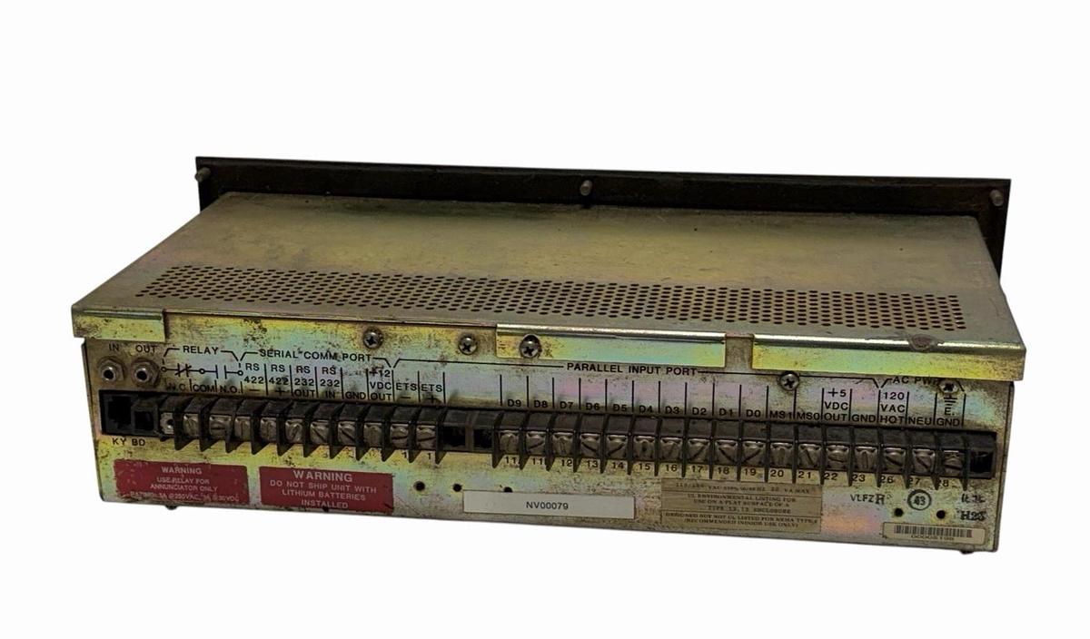 Used ALLEN BRADLEY 2706-B21J8 SER. D REV. 2.9 DIGITAL DISPLAY DATALINER 2706B21J8