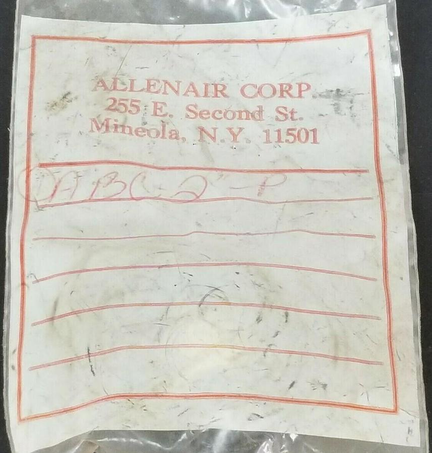 Used NEW ALLEN AIR CORP. ABC-2-P, REPAIR KIT B13-2-P