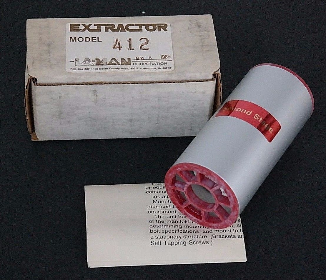 NIB LA-MAN MODEL 412 EXTRACTOR/DRYER AIR DRYER FILTER CARTRIDGE
