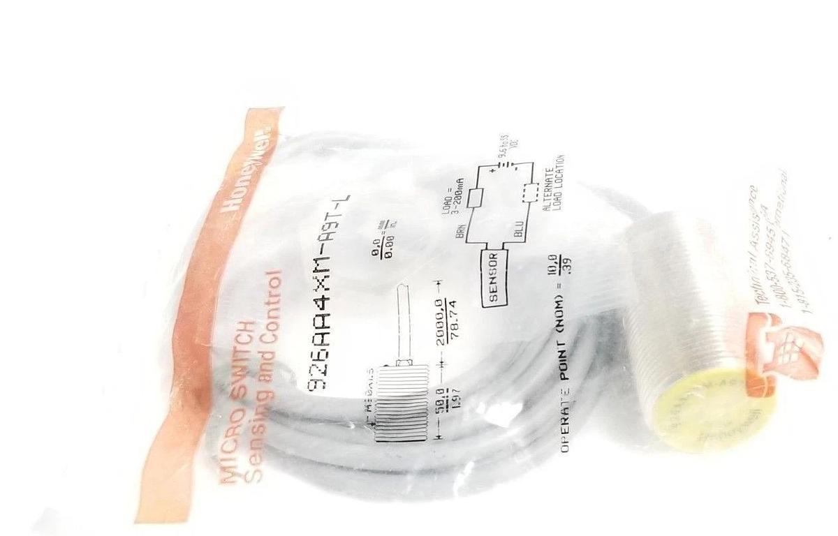Used NEW HONEYWELL MICRO SWITCH 926AA4XM-A9T-L PROXIMITY SENSOR 926AA4XMA9TL