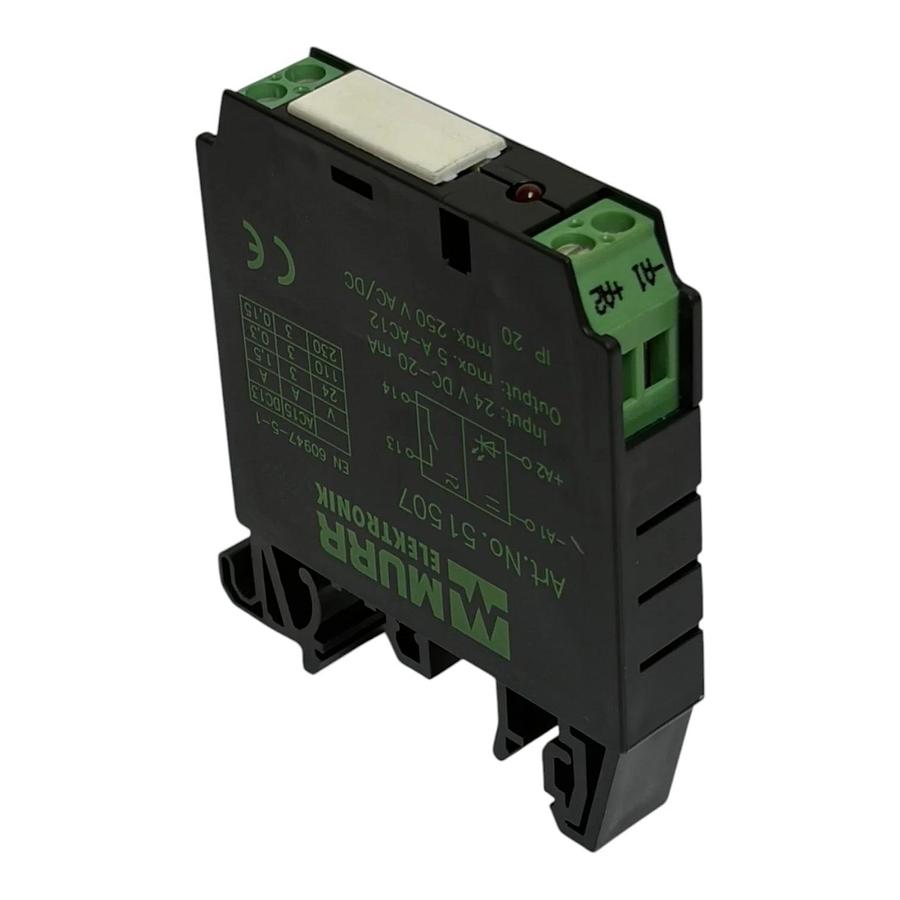 Murrelektronik 51507 RMMR 11/24 VAC/DC Slim Interface Output Relay Module NSNP