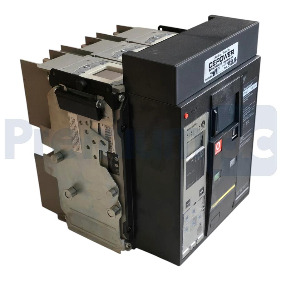 Used Square D TL8ATR43A9SXXXXXXA MasterPact NT Breaker Mod. NT08L1 3P 480V 800A NSMP
