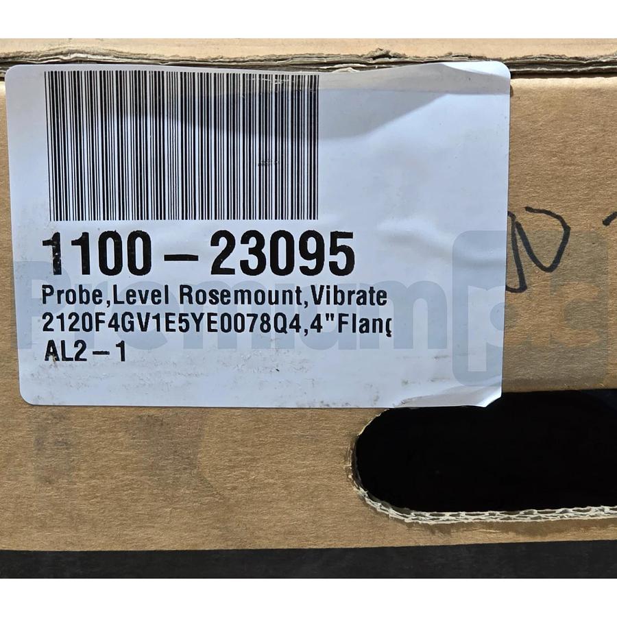 Used Rosemount 2120 Liquid Level Switch Vibrating Fork 2120F4GV1E5YE0078Q4 NSFS