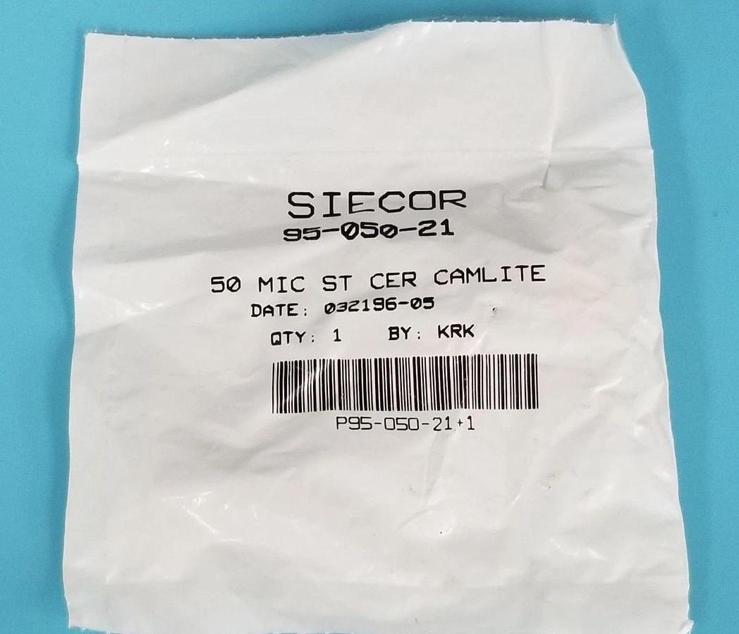 Used NEW SIECOR 95-050-21 50 MIC ST CER CAMLITE 9505021