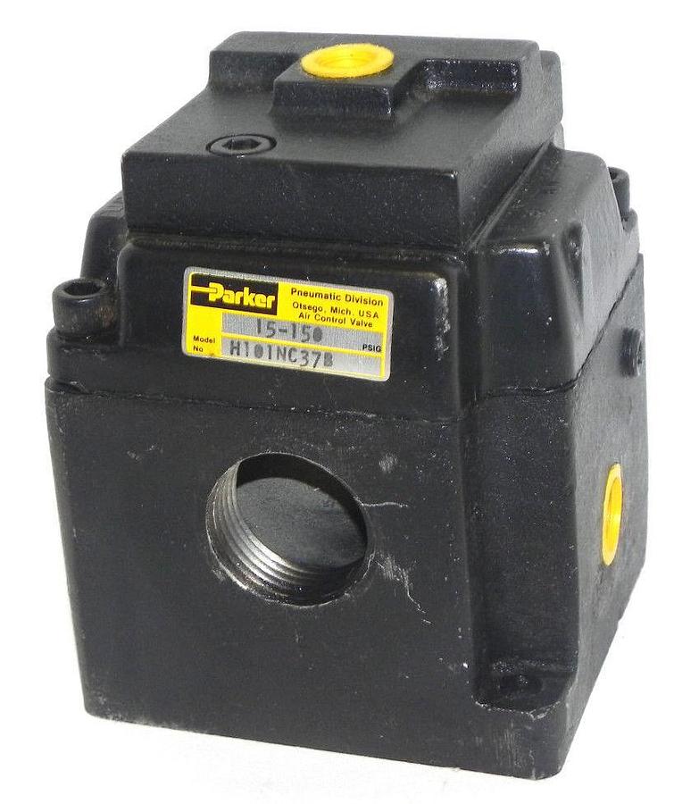 Used PARKER H101NC37B VALVE 15-150 PSIG