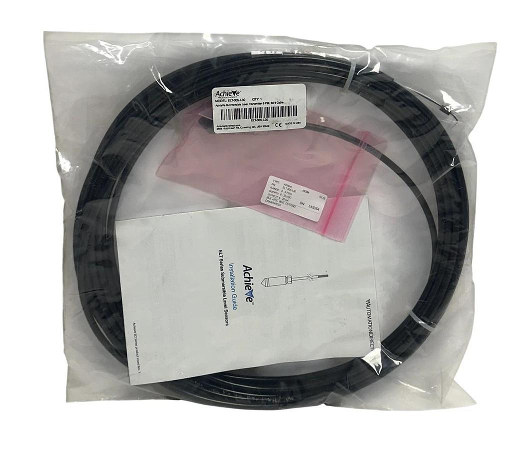 Used AUTOMATIONDIRECT ELT-005-L30 / ELT005L30 AchieVe LEVEL TRANSMITTER 30FT NSFS