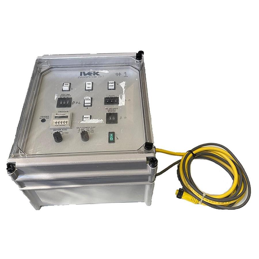 Used IVEK DS10-7-DE-HD-16MM / DS107DEHD16MM DIGISPENSE 10-7 PUMP CONTROLLER