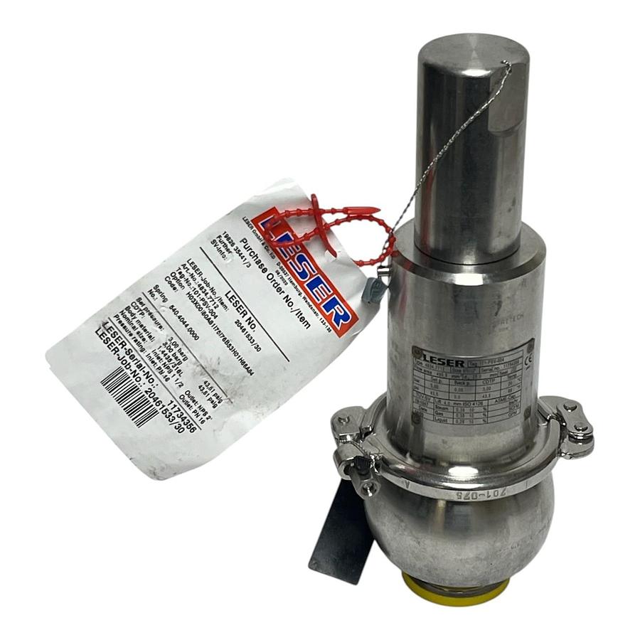 Leser Type 483 Clean Service Safety Relief Valve Art-No 4834.7712