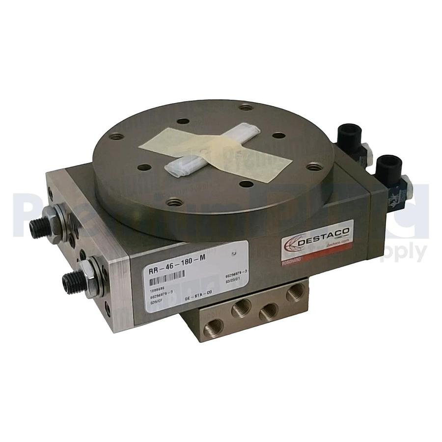 NEW DESTACO ROBOHAND RR-46-180-M MEDIUM DUTY FLANGE OUTPUT ROTARY ACTUATOR NSNP