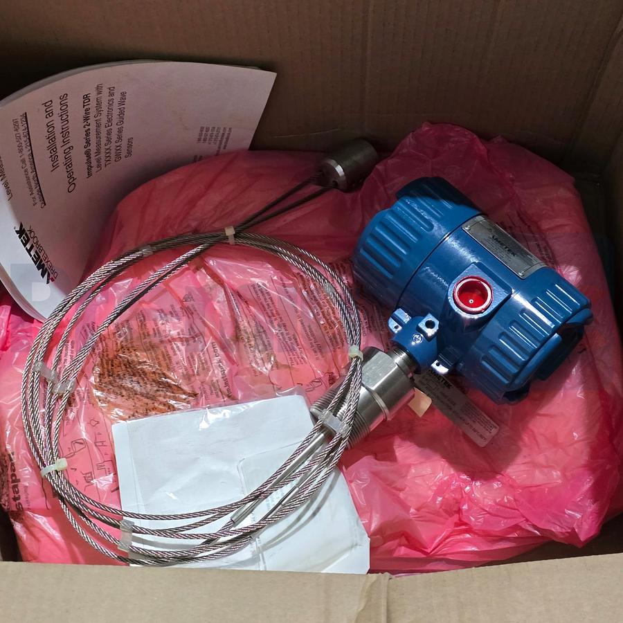 Used Ametek Drexelbrook Impulse T1200 TDR Level System w/Transmitter and Sensor NEW