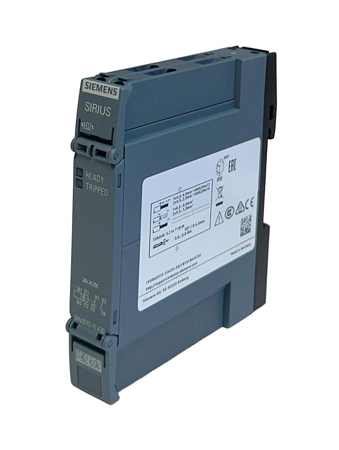 Used SIEMENS 3RN2010-1CA30 / 3RN20101CA30 THERMISTOR MOTOR PROTECTOR 24VAC/DC NSMP