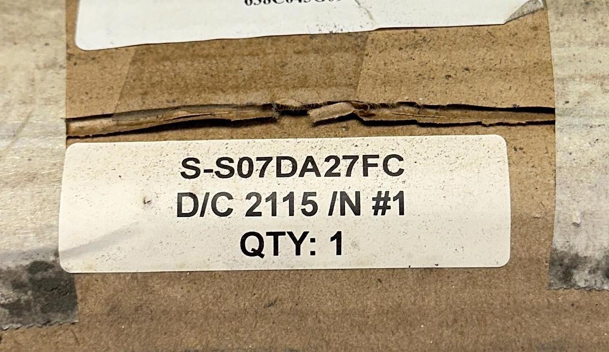 Used CKE COM S-S07DA27FC / SS07DA27FC SURGE SUPPRESSOR ARRESTER 115V FOR STARTER NSNP