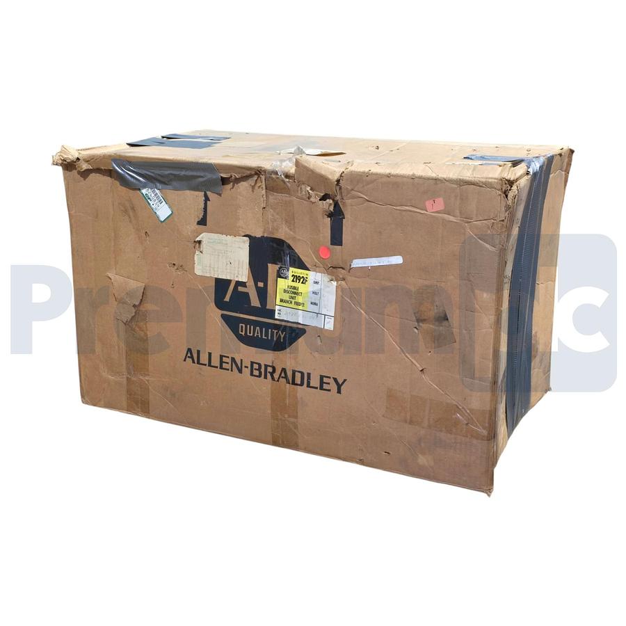 Used Surplus Allen Bradley 2192F-EJC-27 /H 2100 MCC Fusible Disconnect Unit 600V 200A