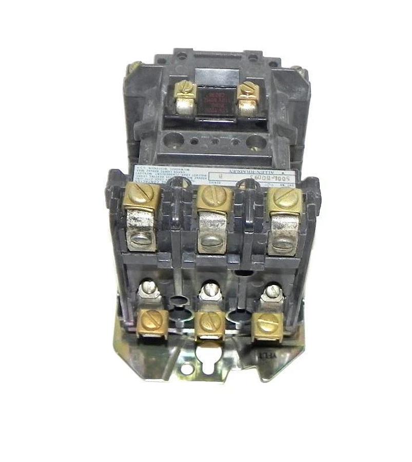 Used ALLEN BRADLEY 500L-BOD93 AC CONTACTOR, SERIES B, 30A, 500LB0D93