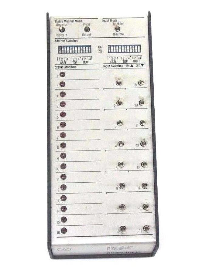Used WESTINGHOUSE NLST-797 I/O SIMULATOR NUMA-LOGIC STYLE NO. 2619D38G01