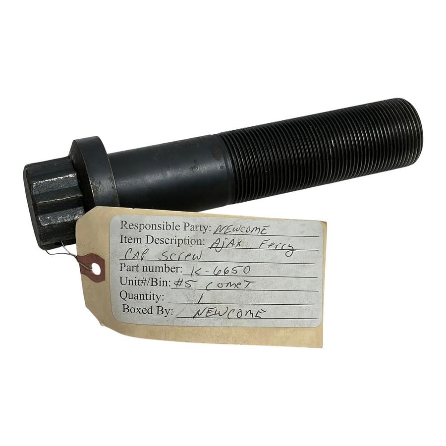 Used Ajax Ferry Cap Screw K-6650 12-Point Flange Heavy Duty Industrial Bolt New