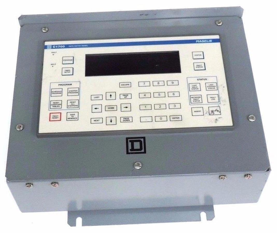 Used SQUARE D 52046-434-50 C1700 DATA ENTRY PANEL MAGELIS XBT-PM027110 5204643450