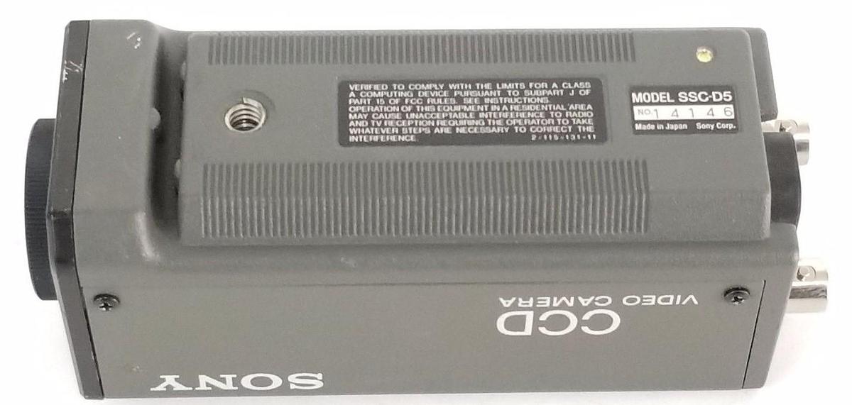 Used SONY SSC-D5 CCD VIDEO CAMERA SSCD5
