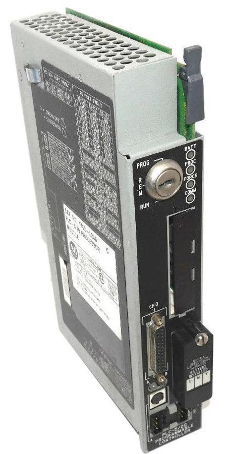 Used ALLEN BRADLEY 1785-L20B/C PLC-5/20 PROCESSOR MODULE F/W: REV. H 1785-L20B