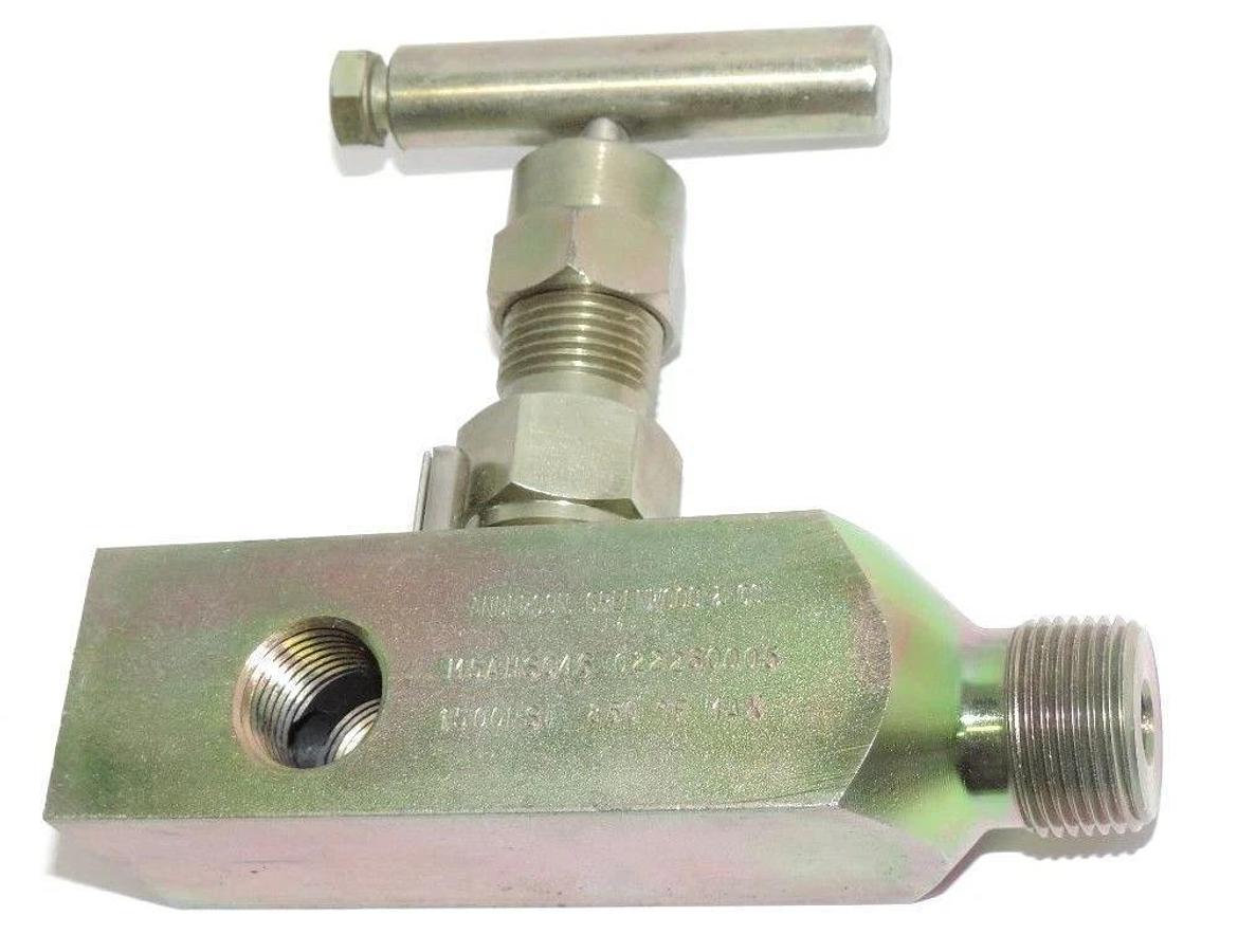 Used ANDERSON GREENWOOD M5AHSC46 022260005 GAGE VALVE 1500PSI 850DEG. F