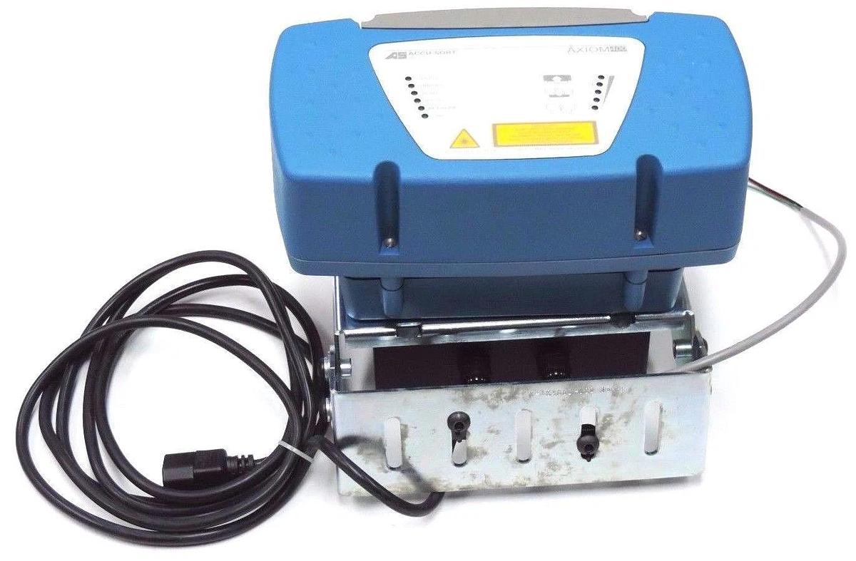 Used ACCU-SORT AXIOM 400 HIGH SPEED BAR CODE SCANNER W/ PS-4024 POWER SUPPLY