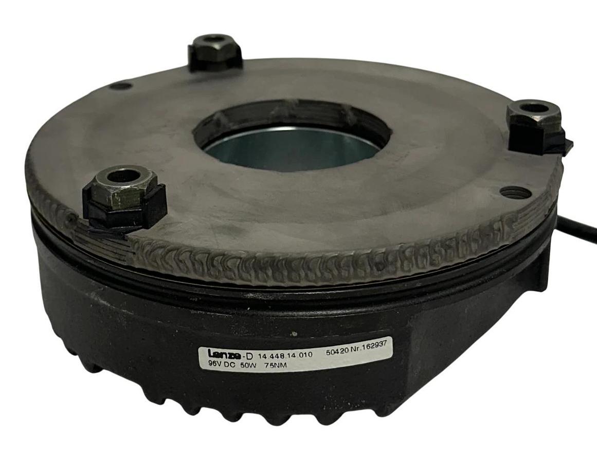 Used LENZE 14.448.14.010 / 50420 / 162937 BRAKE ASSEMBLY 96VDC 50W 75NM OEM USNP