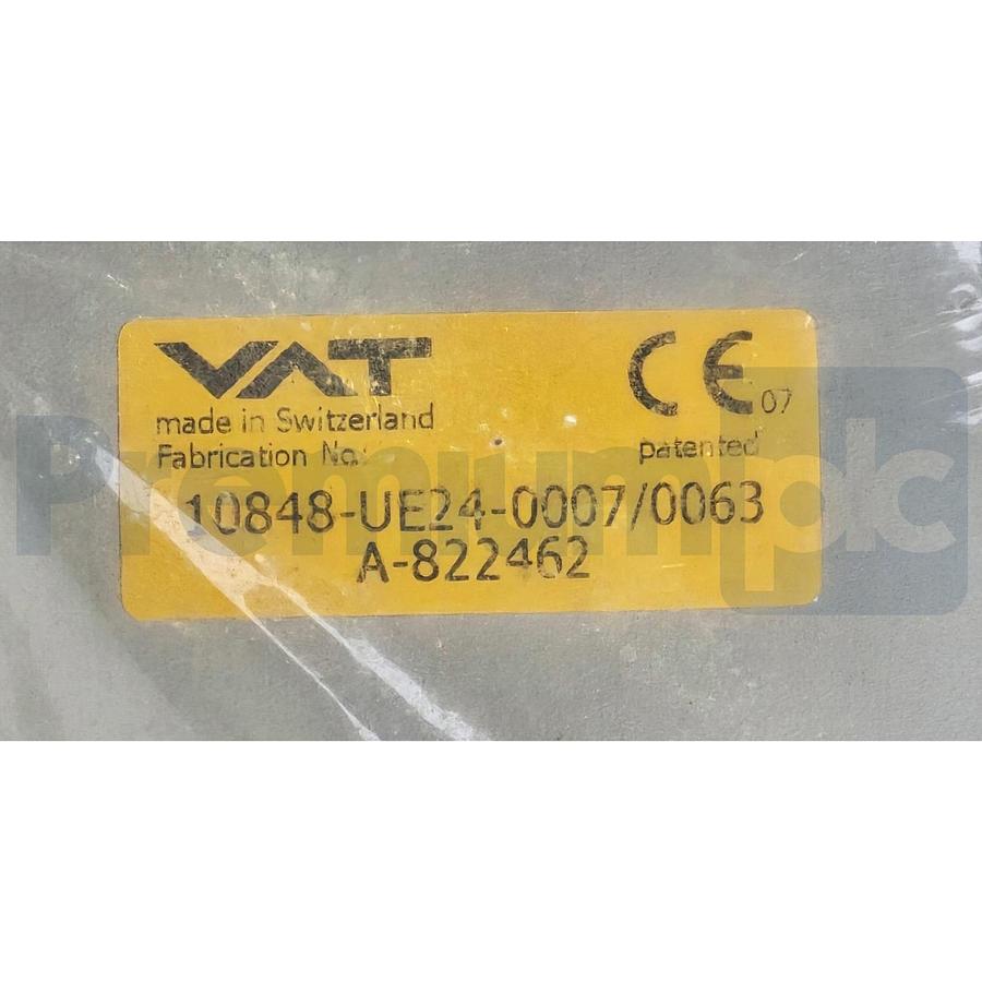 Used VAT 10848-UE24 10.8 UHV Gate Valve w/Actuator DN 250 (10") 10848-UE24-0007/0063