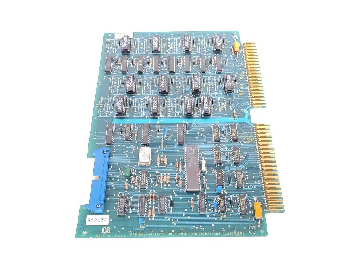 Used GENERAL ELECTRIC IC600CB501A COMPUTER CONTROL UNIT 44A297033-G02
