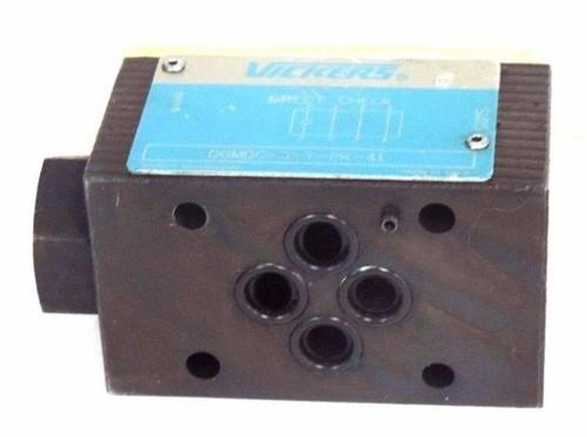 Used VICKERS DGMDC-3-Y-PK-41 VALVE MANIFOLD DGMDC3YPK41