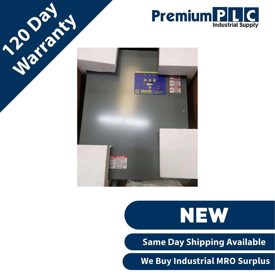 NEW SQUARE D TVS4EMA32A SER. 002 SURGELOGIC EMA TVSS, 480Y/277V 3P 4 wire 320kA