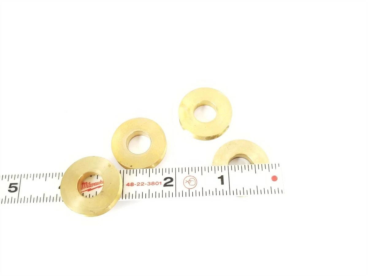 LOT OF 4 NEW KRONES 1-018-76-090-0 PULLEYS 28X12.2X BRONZE