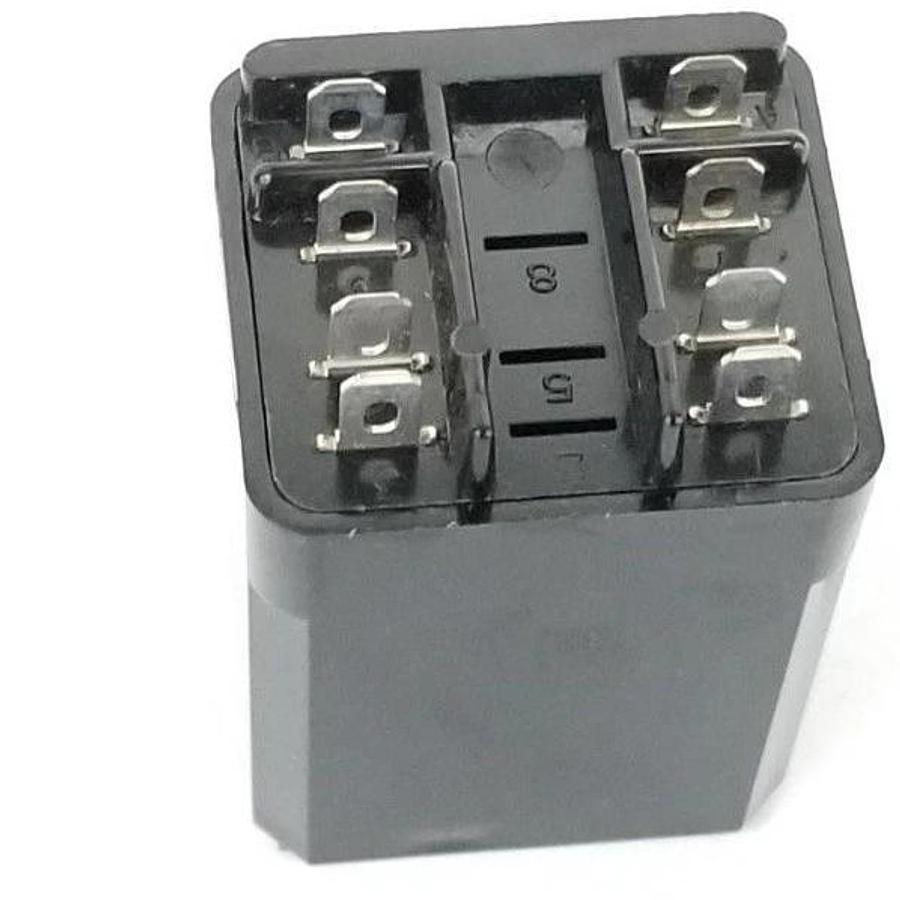 NIB POTTER & BRUMFIELD 737-9001-001 RELAY, 110VDC 8BLADE PLUG IN, KU-4253, 4491