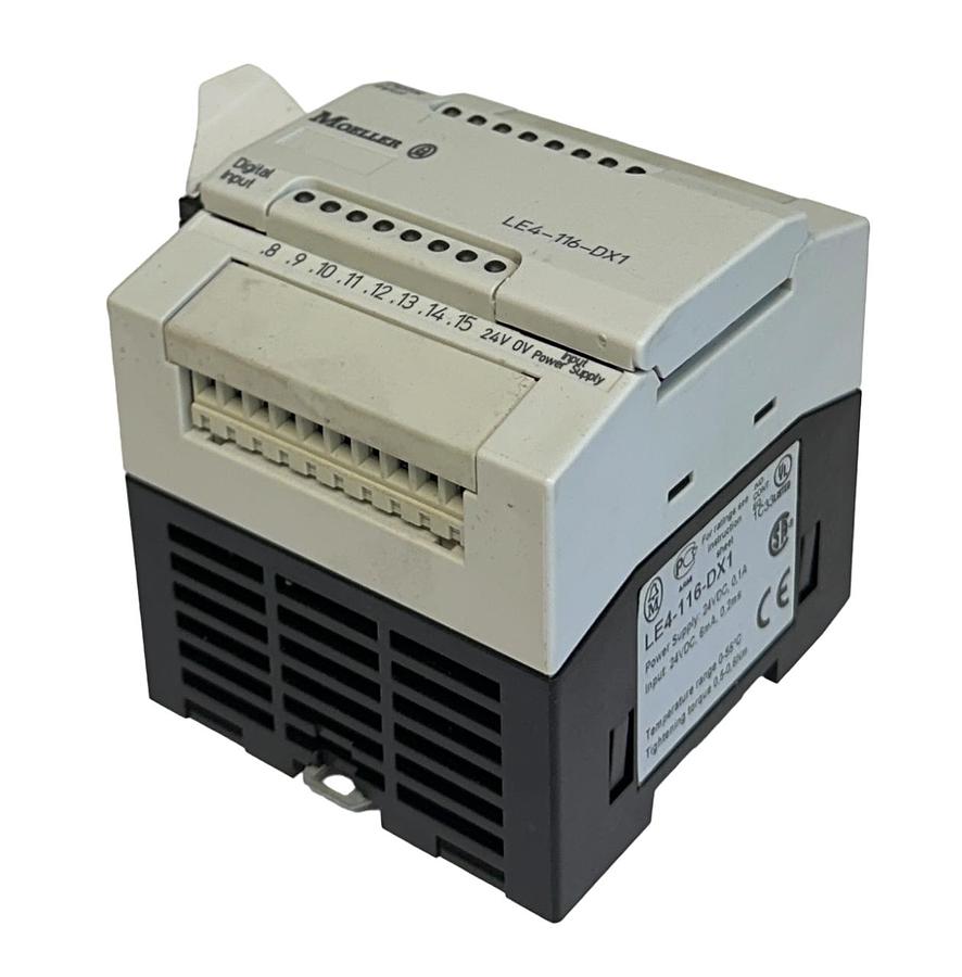 Used MOELLER LE4-116-DX1 / LE4-116-DX106 LOCALE EXPANSION MODULE 16-PT INPUT NSMP
