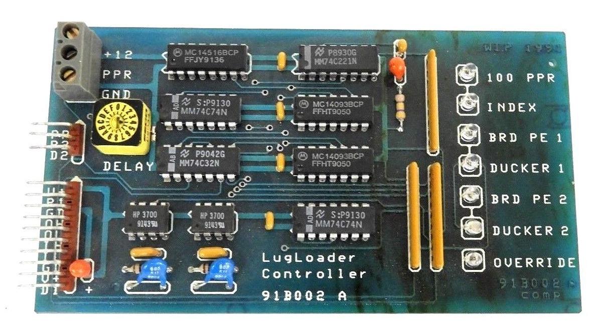 Used GENERIC 91B002 A LUGLOADER CONTROLLER BOARD 91B002A