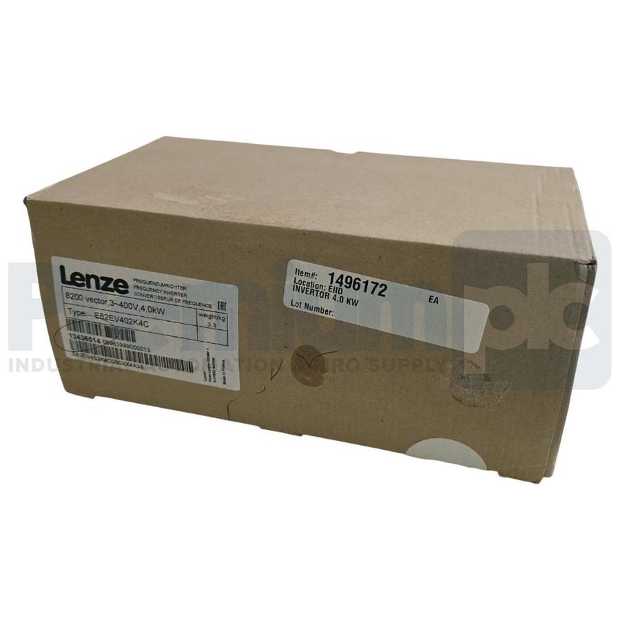 LENZE E82EV402_4C / E82EV402K4C VER. 4A39 8200 VECTOR INVERTER 4kW 13436514 NSMP