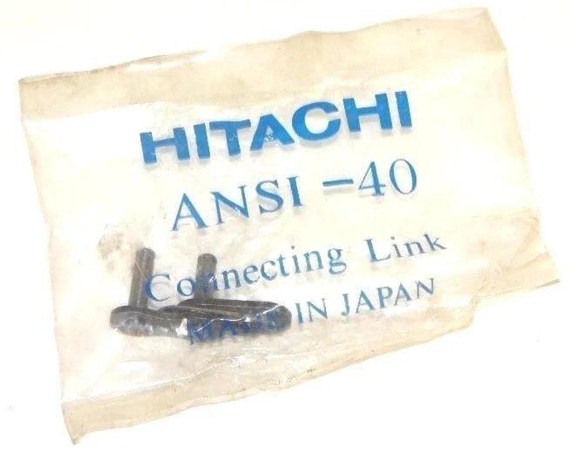 Used LOT OF 2 NEW HITACHI ANSI-40 CONNECTING LINKS, ANSI40