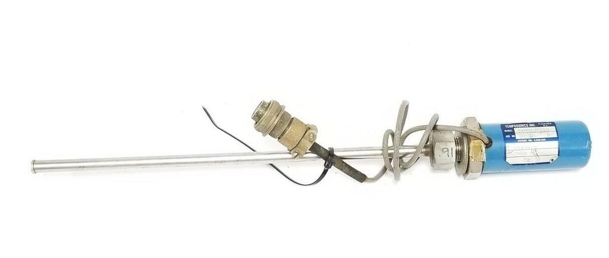 Used TEMPOSONICS INC. DCTM-2333 TRANSDUCER STROKE 4'' 84-50 12 IN. ROD DCTM2333