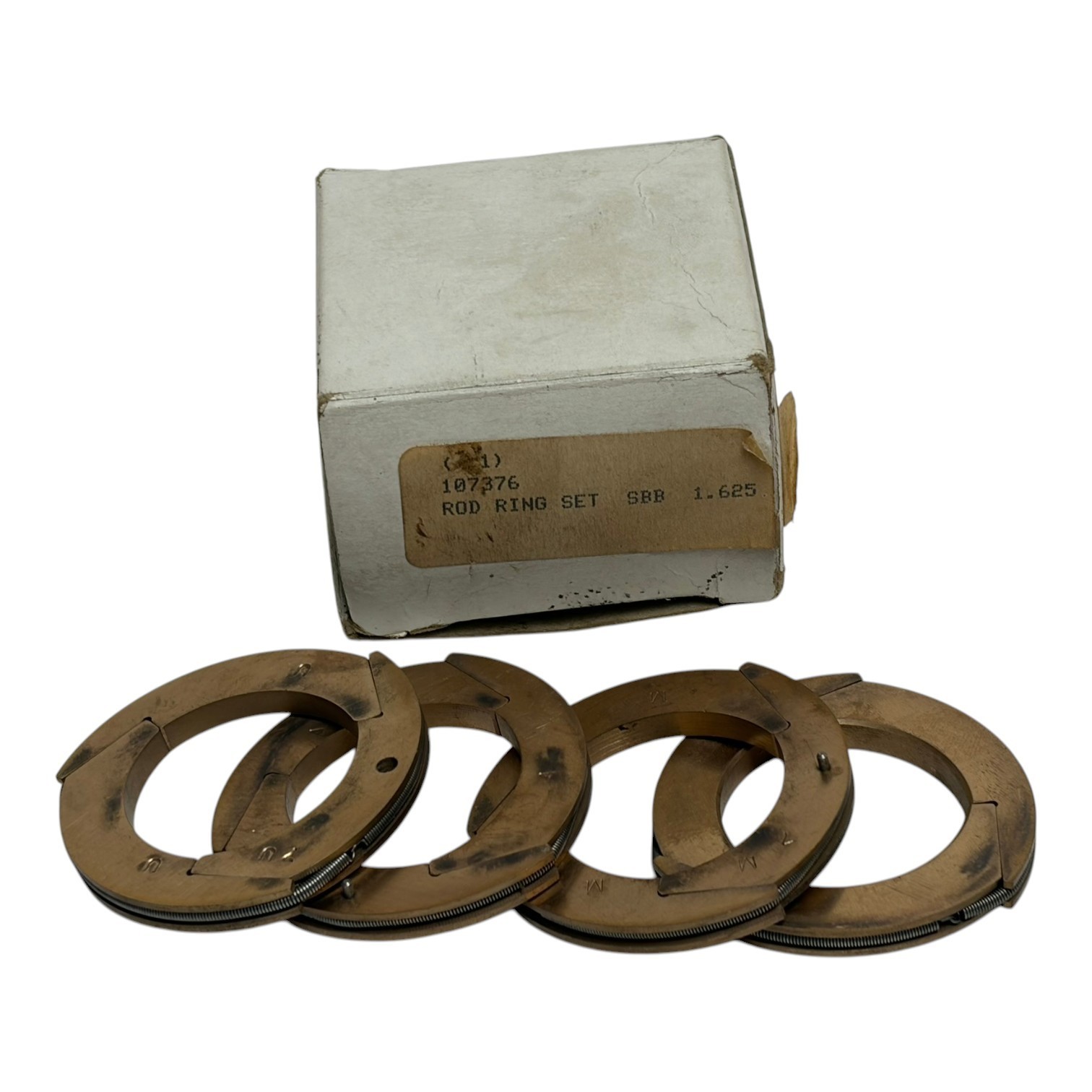 Used New Ariel Compressor 1.625" Pressure Packing Rod Ring Set 107376 SBB Industrial