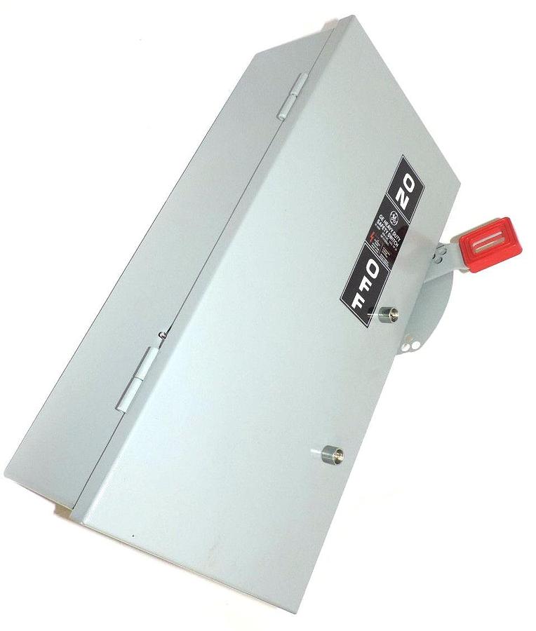 Used NEW IN BOX GENERAL ELECTRIC THN3361JCL HEAVY DUTY SAFETY SWITCH 600VAC 30A