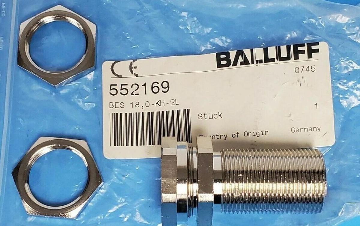 Used LOT OF 3 NEW BALLUFF 552169 CLAMPS BES 18,0-KH-2L